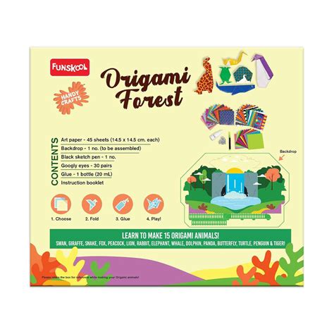 Funskool Handycrafts Origami Forest | Go Science