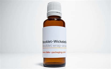 Labels - a component of pharmaceutical packaging – Faller Packaging