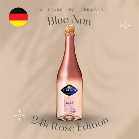 Blue Nun 24K Rose Edition Sparkling – SinLiWines