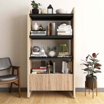 Studio Kook Olivia Compact Engineered Wood Semi-Open Book Shelf Price ...