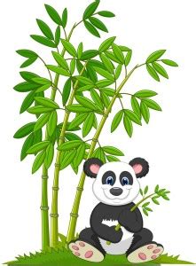 god & god's 61 cm panda on a tree bush 540 Self Adhesive Sticker Price ...