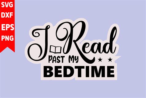 I Read Past My Bedtime Graphic by Biplab studio · Creative Fabrica