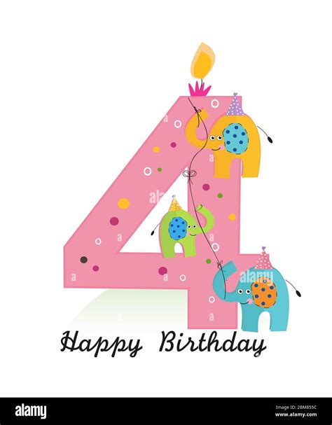 Happy 4th Birthday Baby Girl