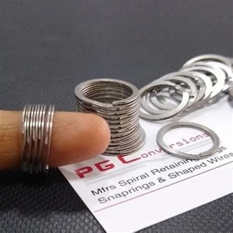 Retaining Rings - PGC Retaining Rings Manufacturer from Vasai