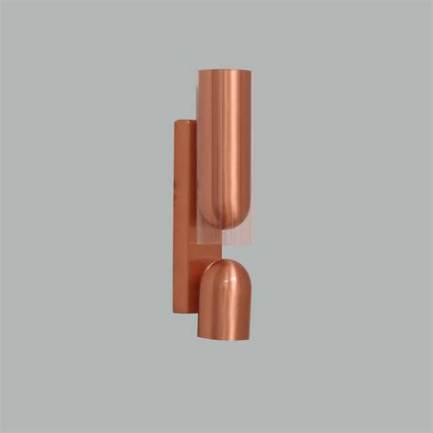 Modern Outlook Rose Gold LED Wall Light for Bedrooms |Light & Living