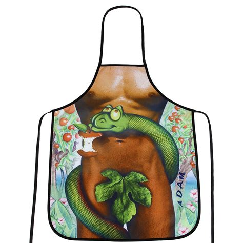 Novelty Funny Apron Sexy Men Women Chef Cooking Kitchen Bib BBQ Apron Party Gift | eBay