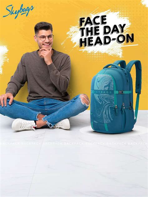 SKYBAGS Vesper with Rain Cover - Teal 40 L Laptop Backpack Teal - Price ...
