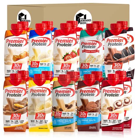 Buy Premier Protien High Protein Shakes Variety Pack Sampler, 11 Fl. Oz ...