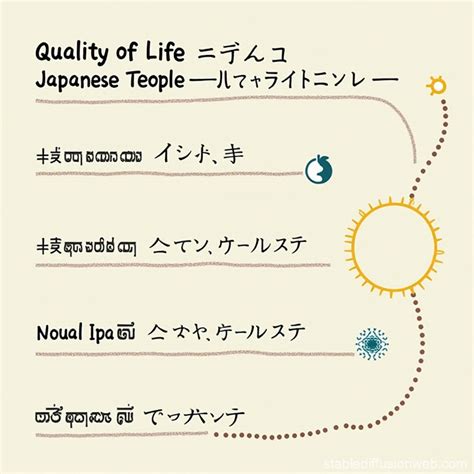Japanese Quality of Life | Stable Diffusion Online