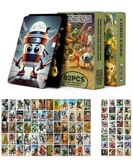 MittiJoy 92Pcs Italian Brainrot Cards, Fun and Unique Meme Cards for ...