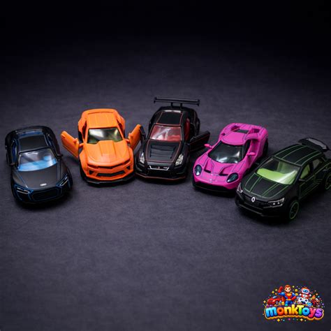 Majorette Light Racer Die Cast Metal Toy Car Gift Pack, 7.5 Cm Each, S ...