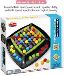 VALGRO Rainbow Ball Chess Board Game, Game for Kids Puzzle Magic ...
