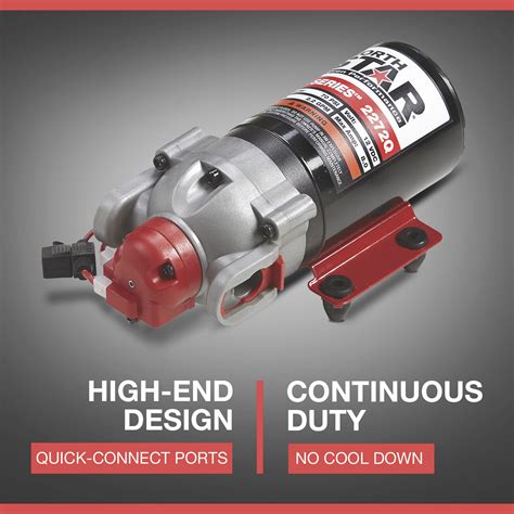 NorthStar NSQ Series 12V On-Demand Sprayer Diaphragm Pump with Quick ...