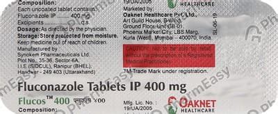 Flucos 400 MG Tablet (1): Uses, Side Effects, Price & Dosage | PharmEasy