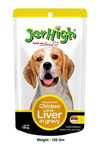 Jerhigh Chicken And Liver Gravy 120 Gm - Pets Friend