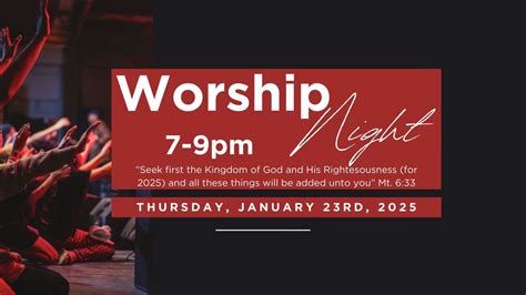 Worship Night, 292 McCabe Road, Newport, NC, United States, North ...