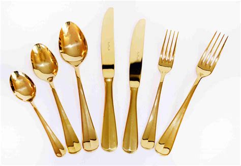 Gold Cutlery Sets - Excoban