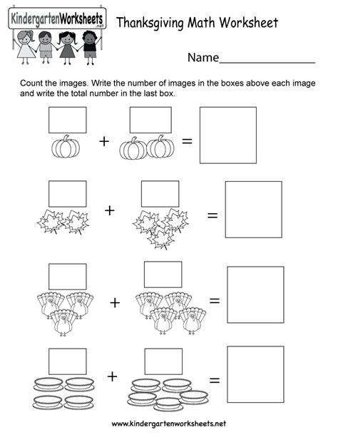 Image result for Free Printable Thanksgiving Math Worksheets