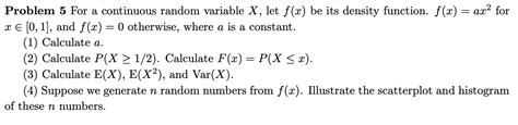Image result for Continuous Random Variable Problem and Solution