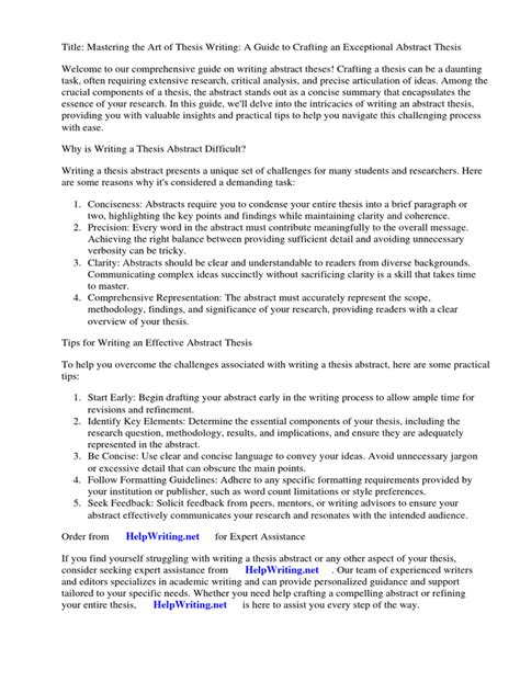 Thesis Abstract Example 的图像结果