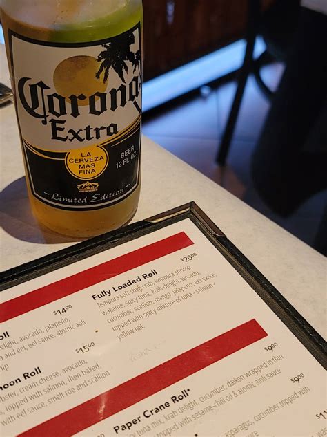 Menu at Tonbo Hibachi Grille restaurant, Port Richey, U.S. Hwy 19