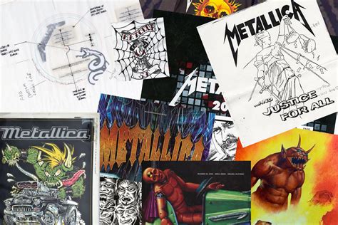Metallica Album Covers Heavy Metallica Albums | Music