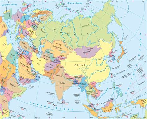 Big Map of Asia 的图像结果