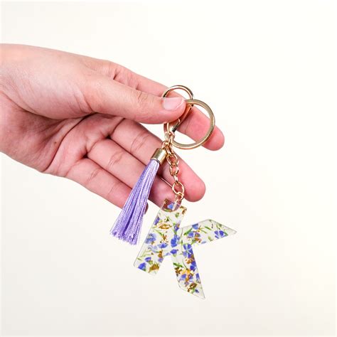 Alphabet Initial Letter K Keychain Online - Premium Keychain | Nestasia
