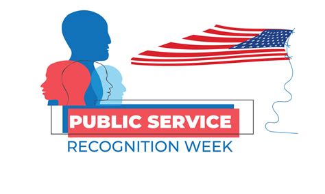 Public Service Recognition week. background, banner, card, poster, template. Vector illustration ...