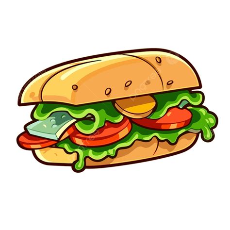 Sub Sandwich Tegning 340+ Sub Sandwich Stock Illustrations,