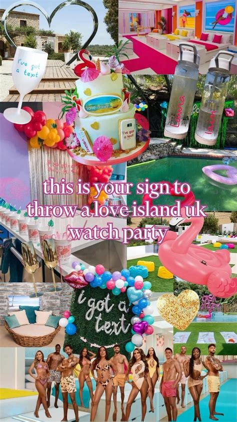 Love Island Party in 2024 | Island party, Diy bachelorette party ...