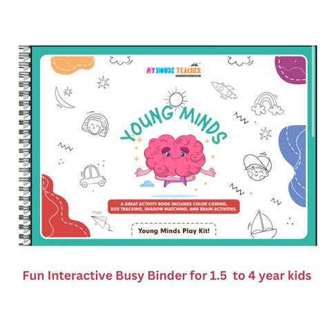 Two in One Busy Binder Book Set for 2 to 4 year toddlers – My House Teacher