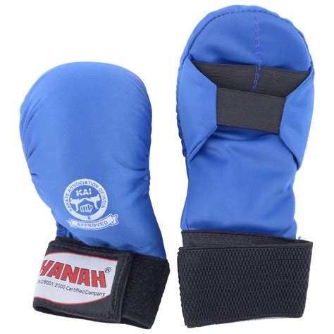 Hanah Unisex Karate Gloves Free Size Blue : Amazon.in: Sports, Fitness ...