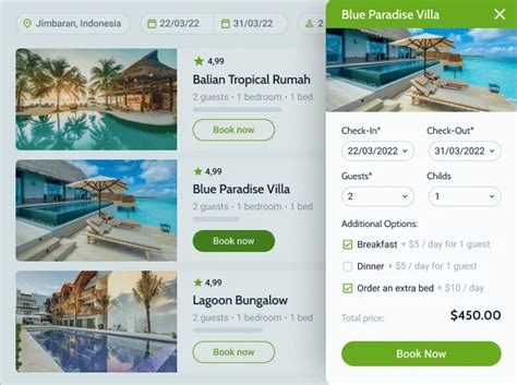 Booking System 的图像结果