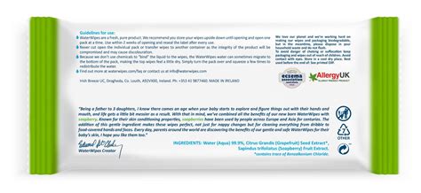 Water Wipes Soapberry Extract Baby Wipes, 60 Count Price, Uses, Side ...