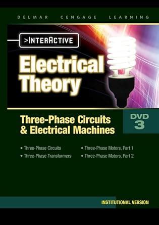 Electrical Theory 3-phase Circuits and Electrical Machines Interactive ...