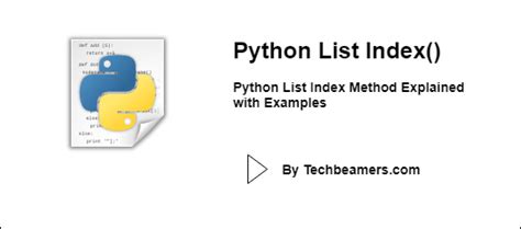 python中index什么意思_如何运用PYTHON里的index()-CSDN博客