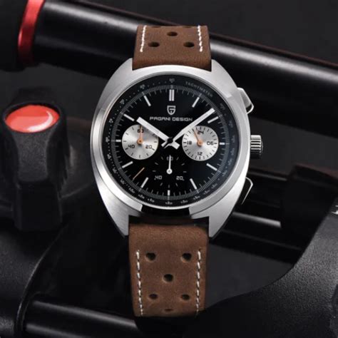 PAGANI DESIGN PD-1782 Men's Quartz Watches Chronograph Stainless Steel ...