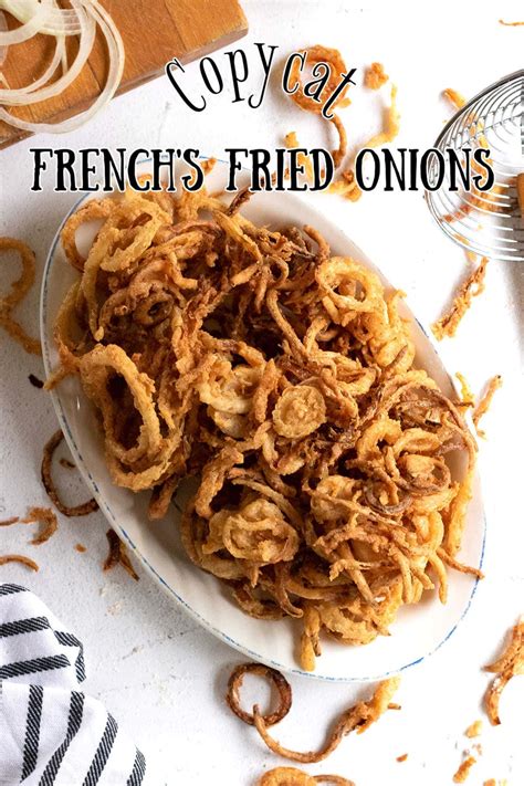 How To Make French's Crispy Fried Onions at Rafaela Woodruff blog