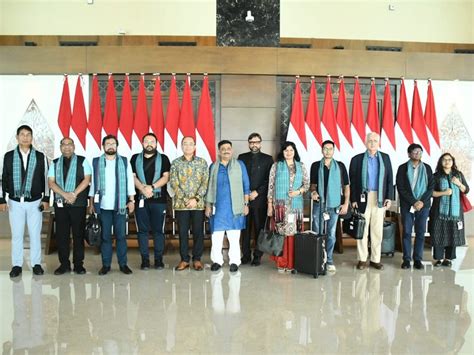 Indian delegation arrives in Indonesia after successfully concluding ...