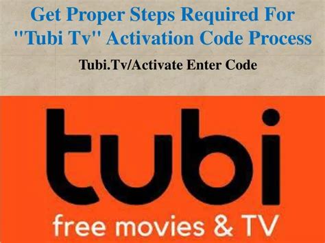 Image result for Tubi Activation Code