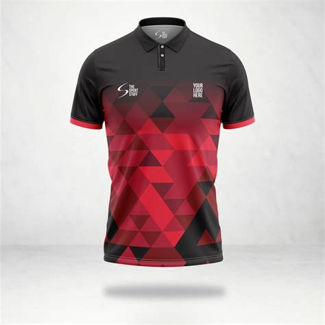 Red Diamond Customized Cricket Team Jersey Design | Customized Cricket ...
