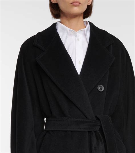 Madame Wool And Cashmere Coat in Black - Max Mara | Mytheresa