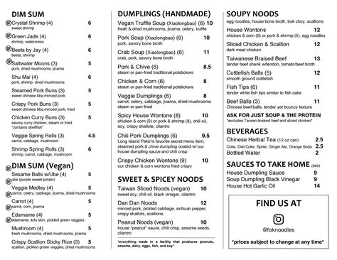 Menu - DUCKIES GRILL & BAR