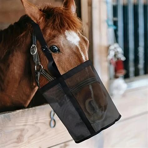 Duty Mesh Feed Bag for Horses Heavy and Mules Mesh Feeder for Horses ...