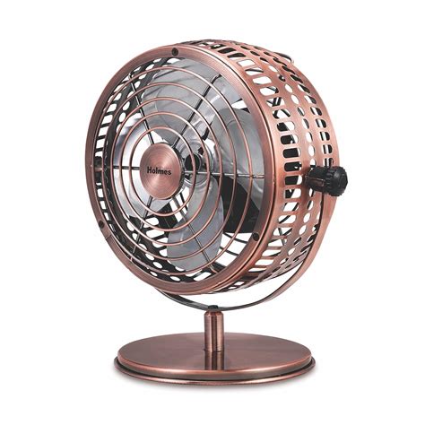 Holmes Heritage Desk Fan, 6-inch, Brushed Copper: Amazon.in: Home & Kitchen