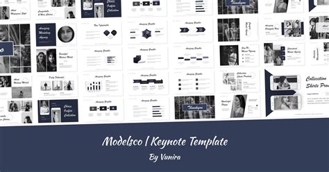 Modelsco Keynote Template – MasterBundles