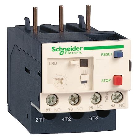 Schneider Electric IEC Overload Relay, 1NC/1NO, 2.5 A Min current, 4 A ...