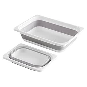 Beright 2 Pack Sorage Bins,Collapsible Wash Basin Folding Dish Tub Sink ...