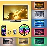 Buy PESCA 5V 5050 Rgb Led Flexible Strip Light Multi-Color Changing ...